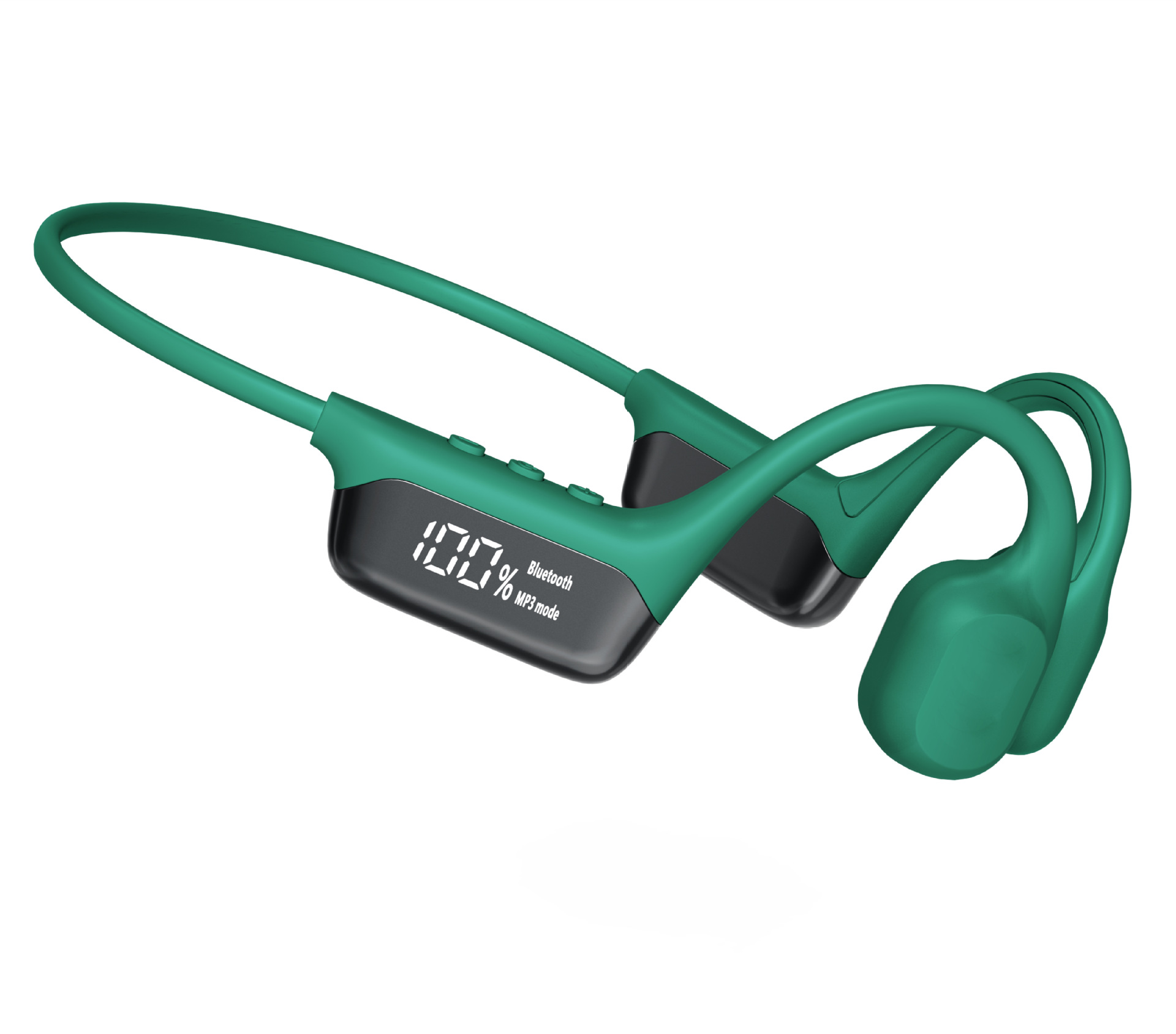 Display Screen Bluetooth-compatible Headset For Bone Conduction 53 Waterproof Sports Headset